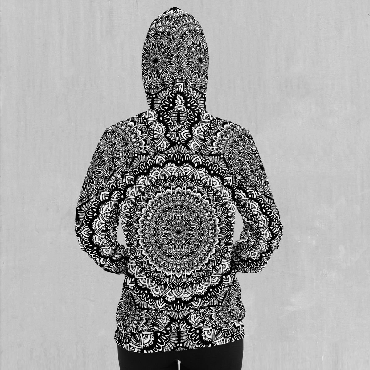 Floral Mandala Hoodie - Azimuth Clothing