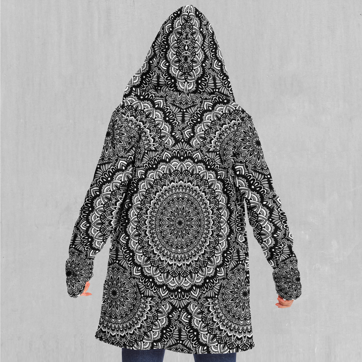 Floral Mandala Cloak - Azimuth Clothing