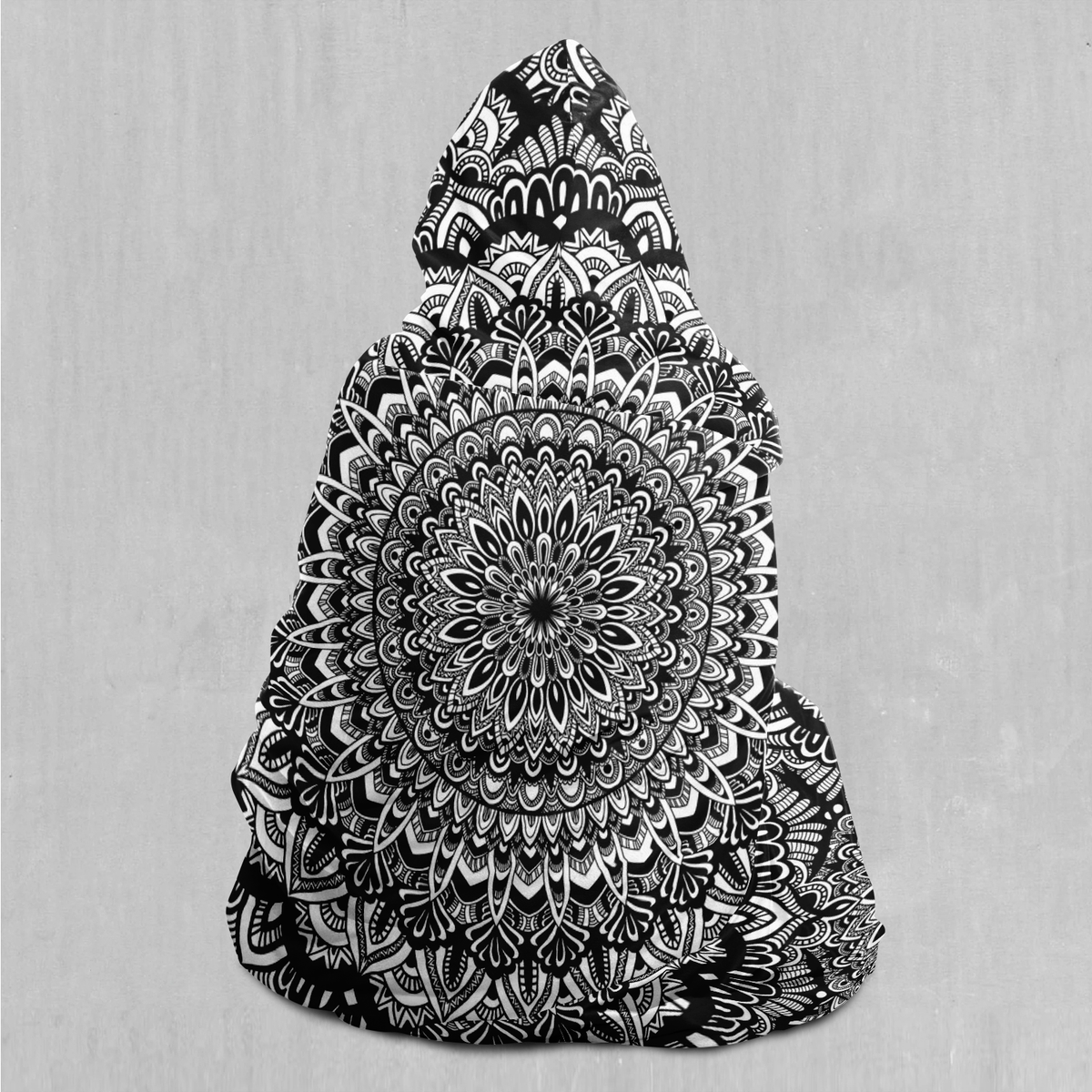 Floral Mandala Hooded Blanket - Azimuth Clothing