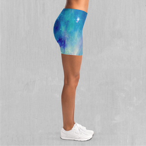 Frost Nebula Yoga Shorts