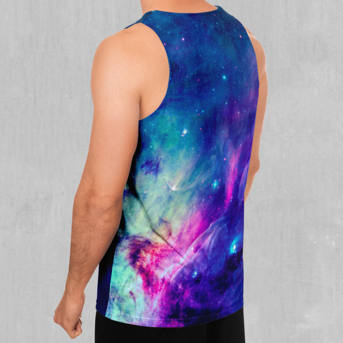 Frost Nebula Men's Tank Top - Azimuth Clothing
