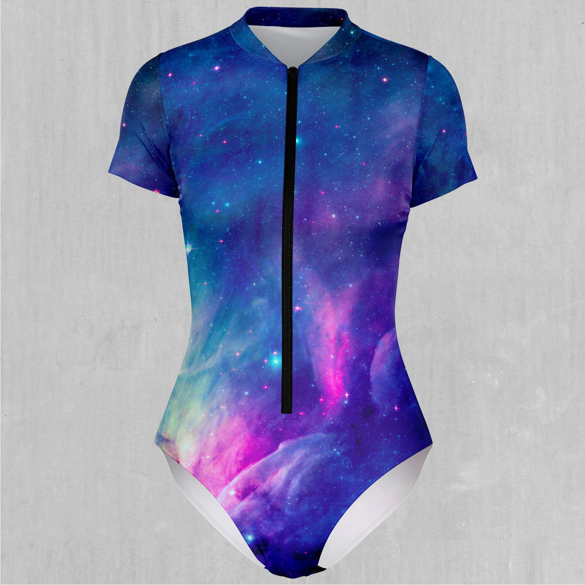 Frost Nebula Short Sleeve Bodysuit