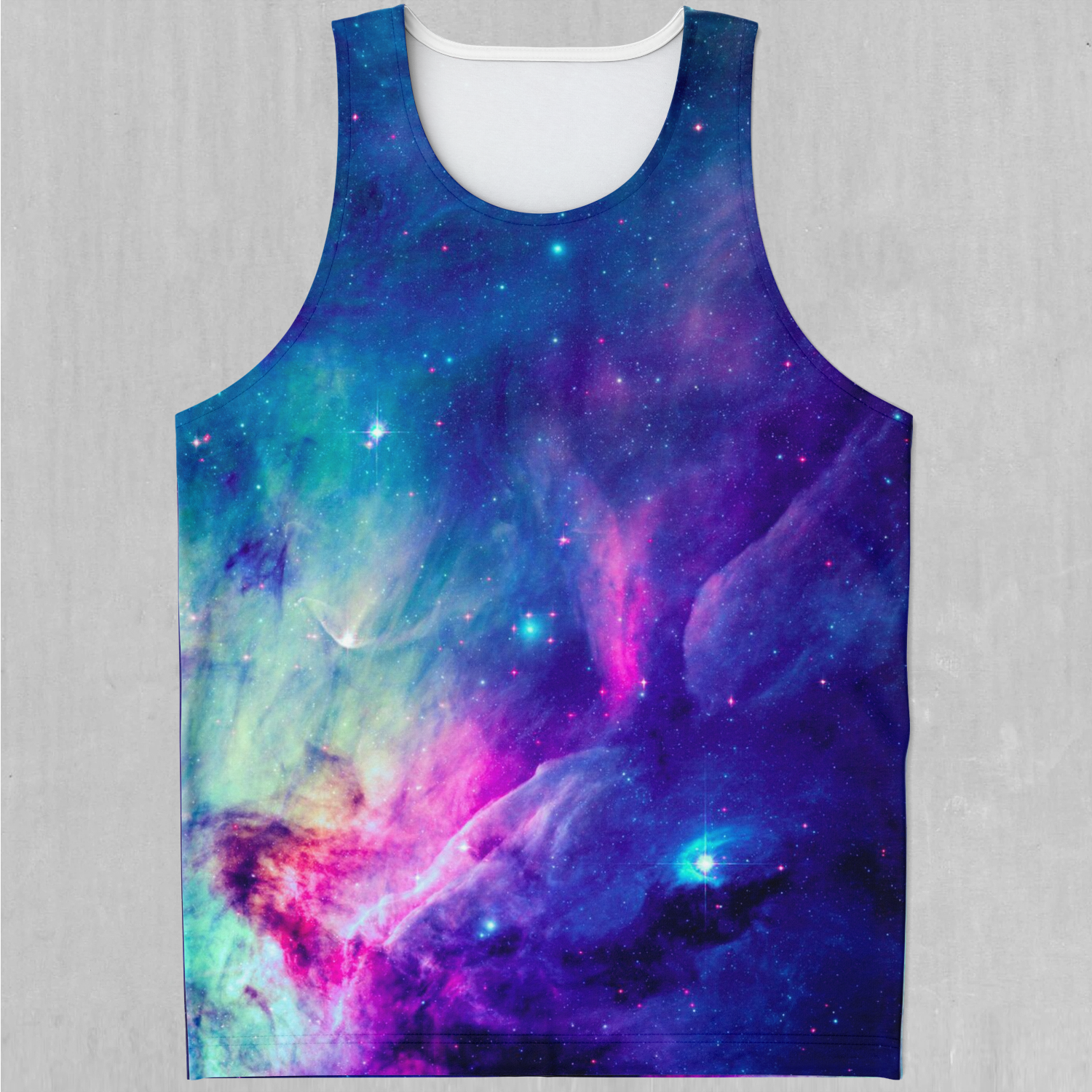 Frost Nebula Men's Tank Top - Azimuth Clothing