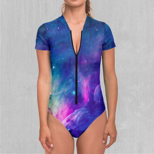 Frost Nebula Short Sleeve Bodysuit