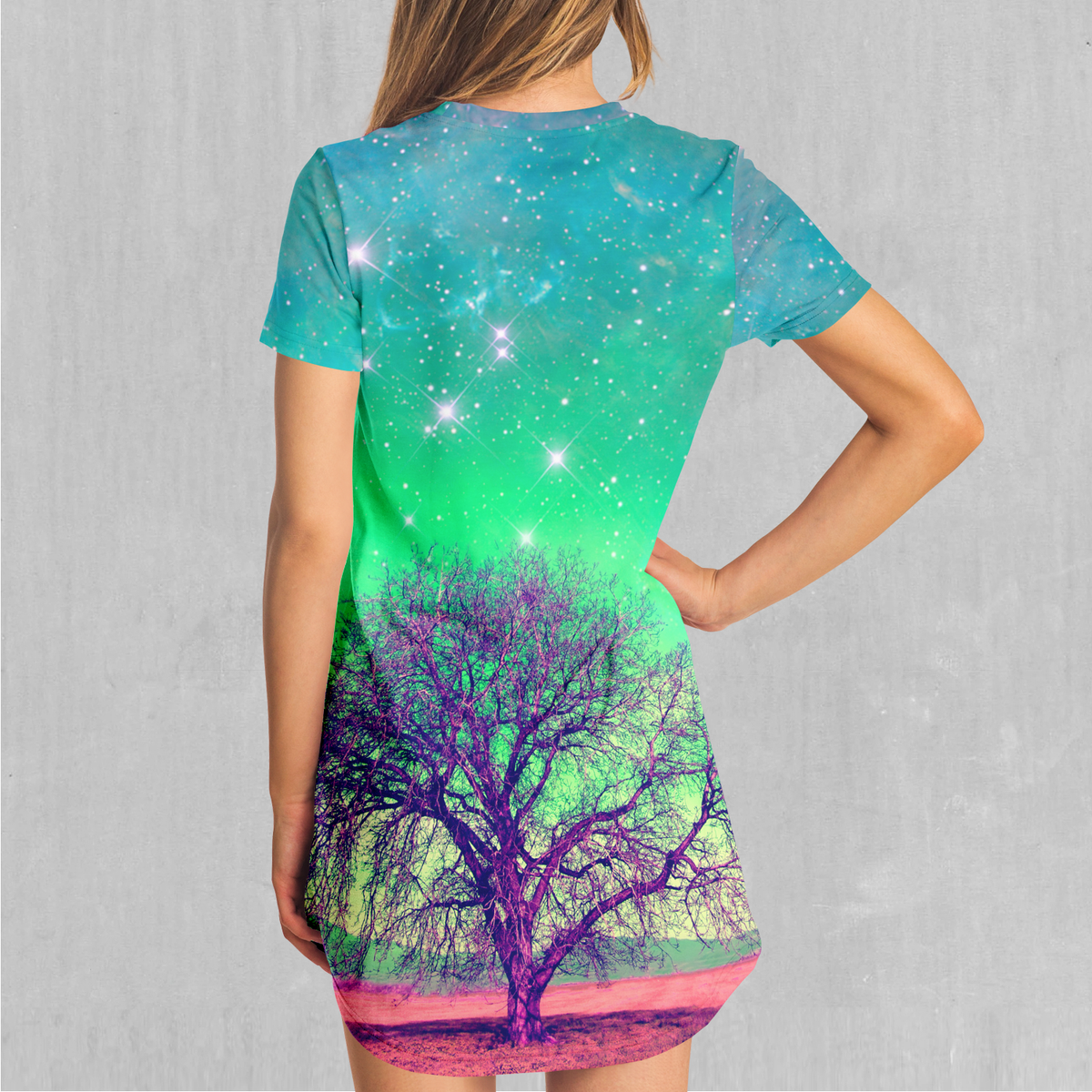 Galactic Essence T-Shirt Dress