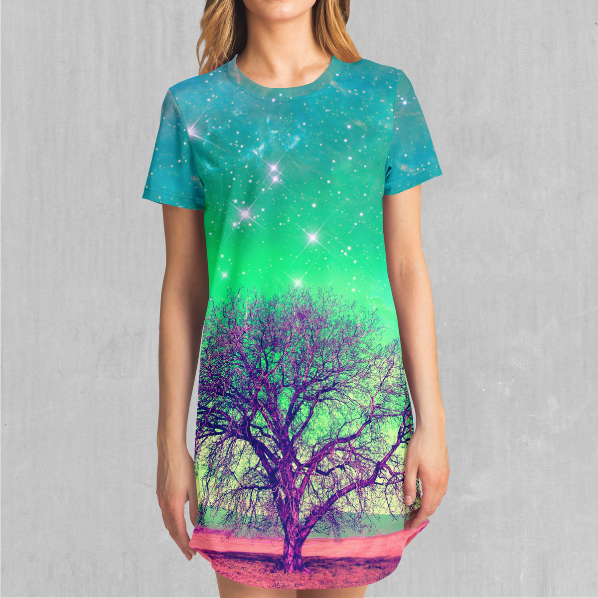 Galactic Essence T-Shirt Dress