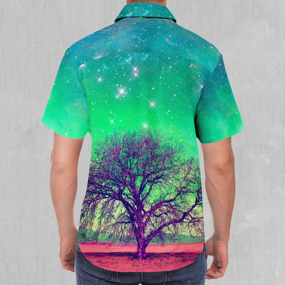Galactic Essence Button Down Shirt