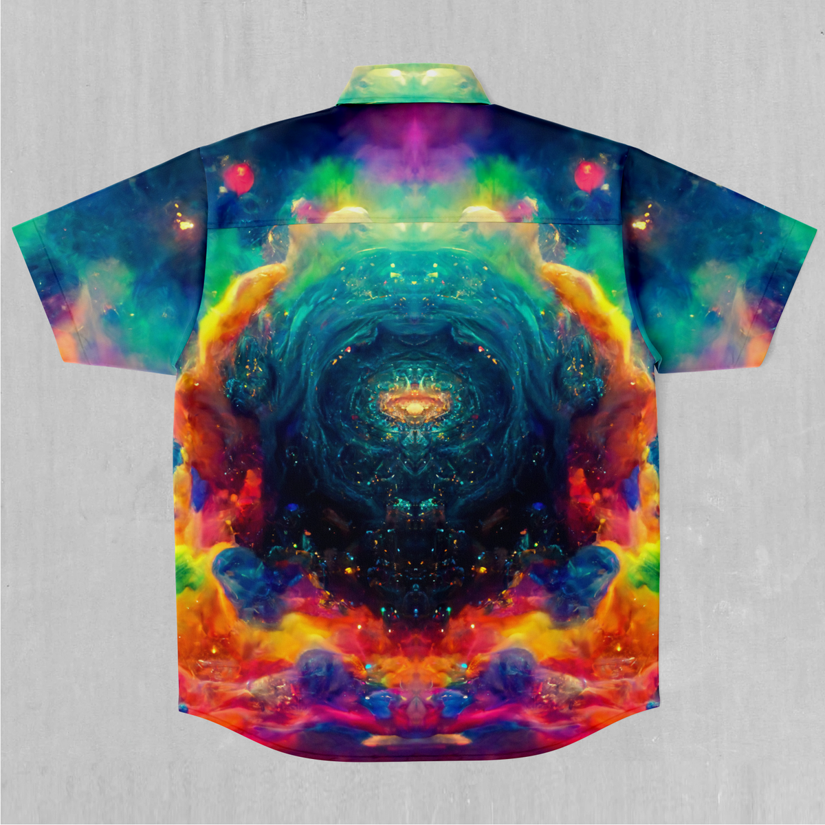 Galactic Eye Button Down Shirt