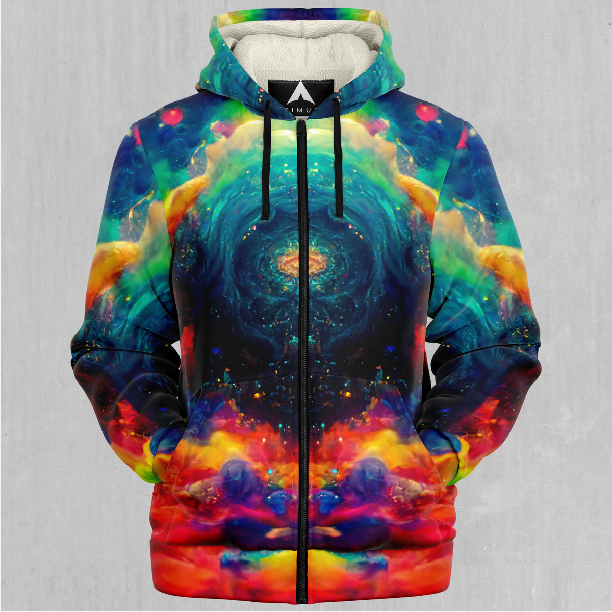 Galactic Eye Sherpa Hoodie