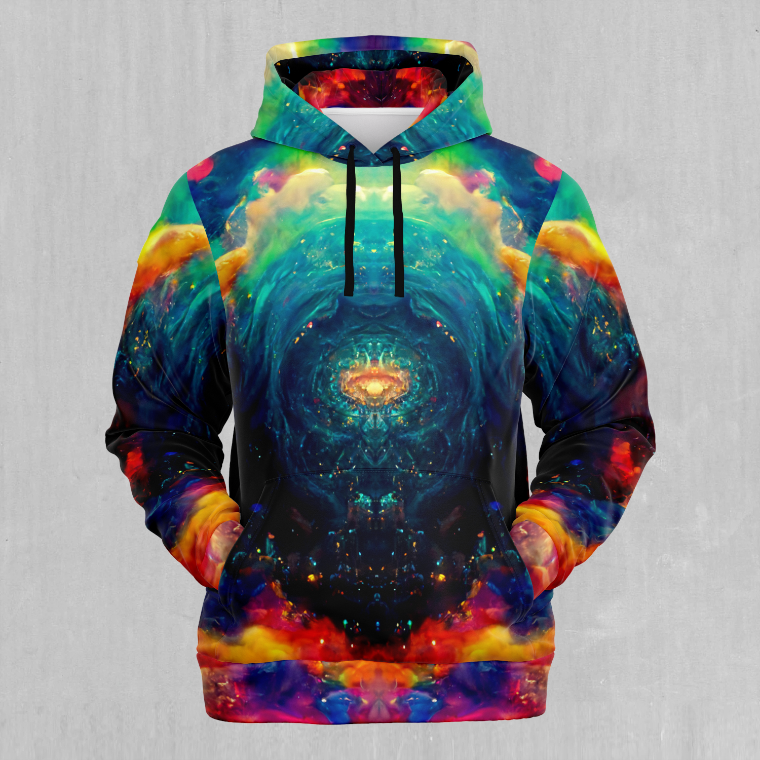 Rainbow top eye hoodie