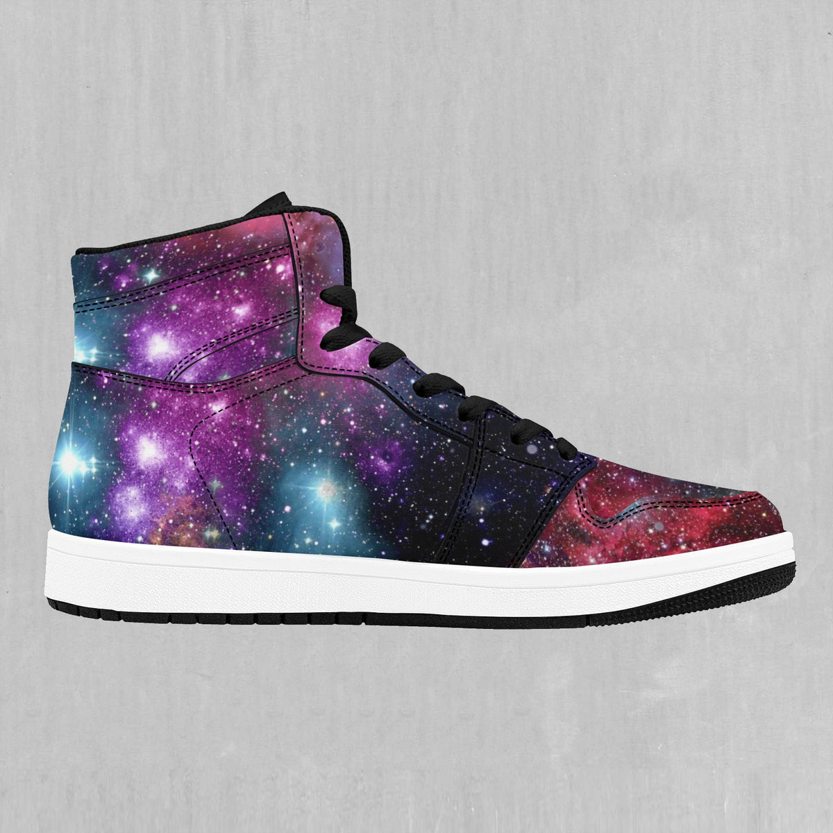 Galaxies Collide High Top Sneakers