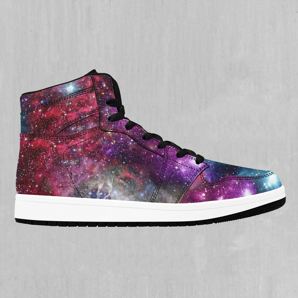 Galaxies Collide High Top Sneakers