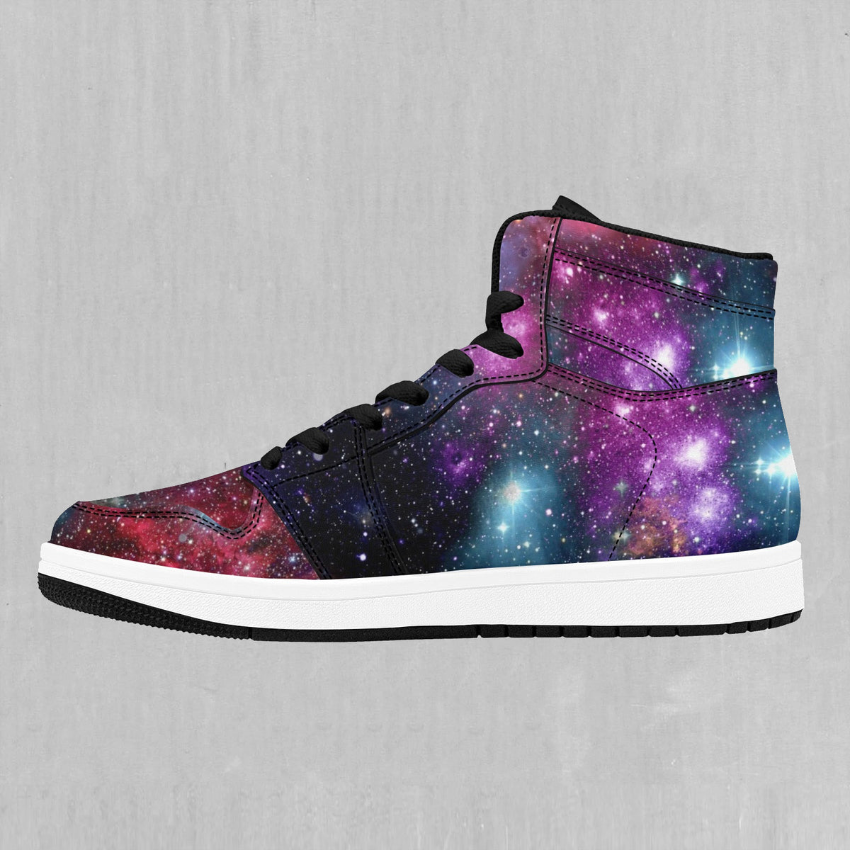 Galaxies Collide High Top Sneakers