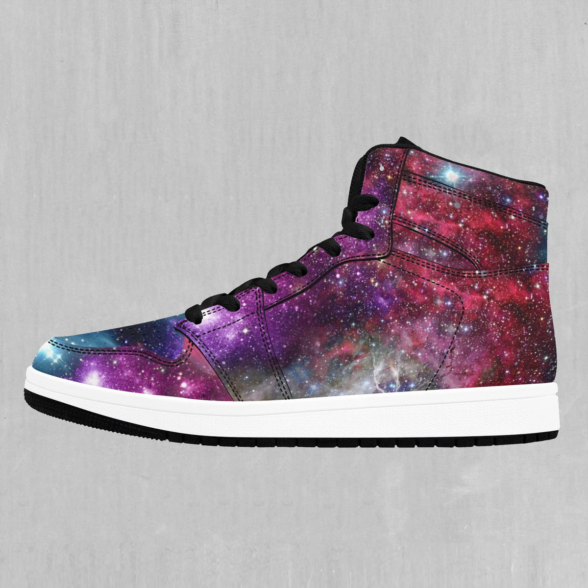 Galaxies Collide High Top Sneakers