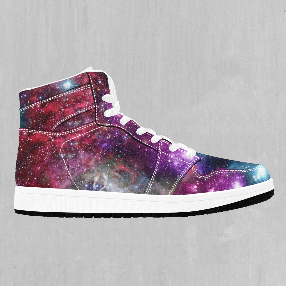 Galaxies Collide High Top Sneakers