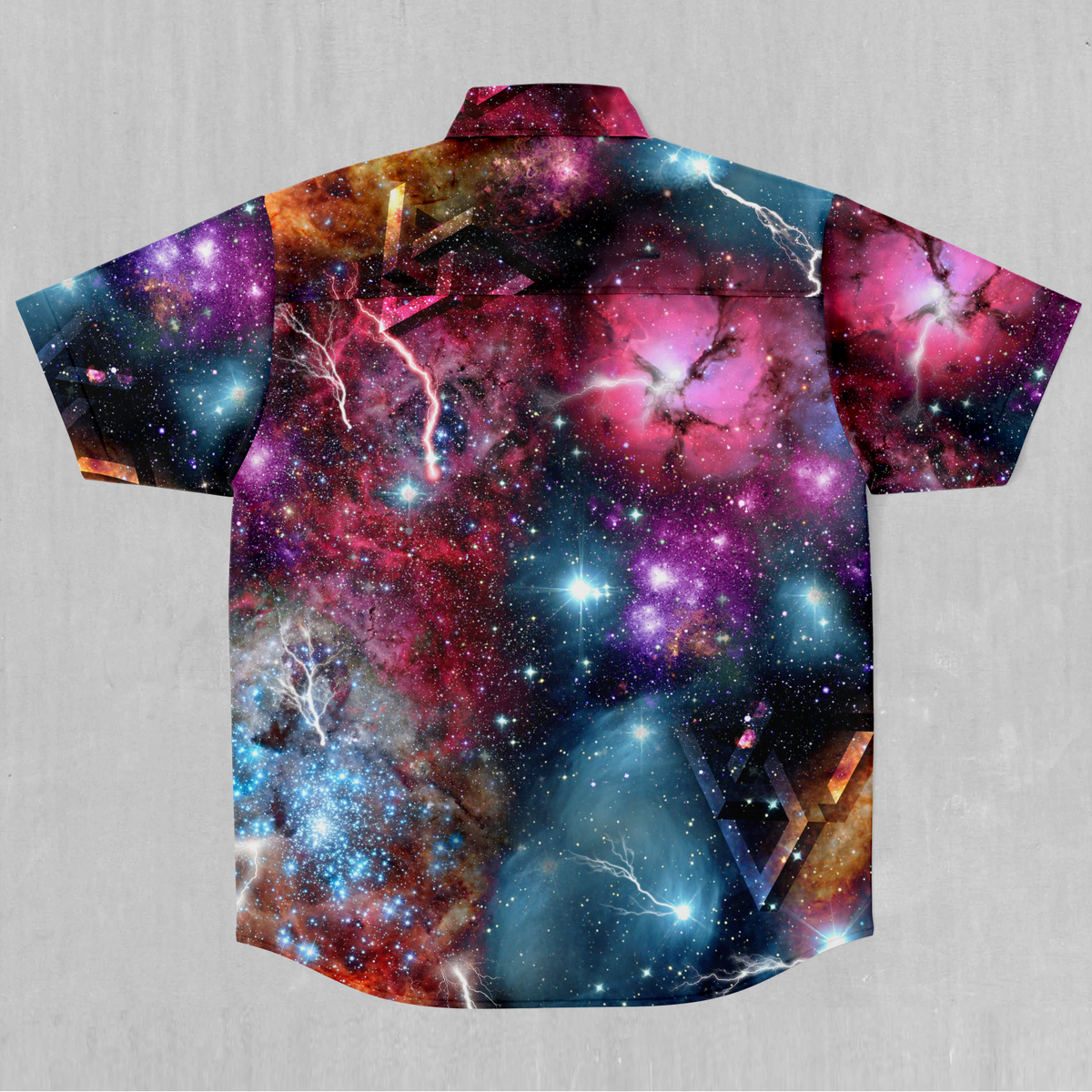 Galaxies Collide Button Down Shirt