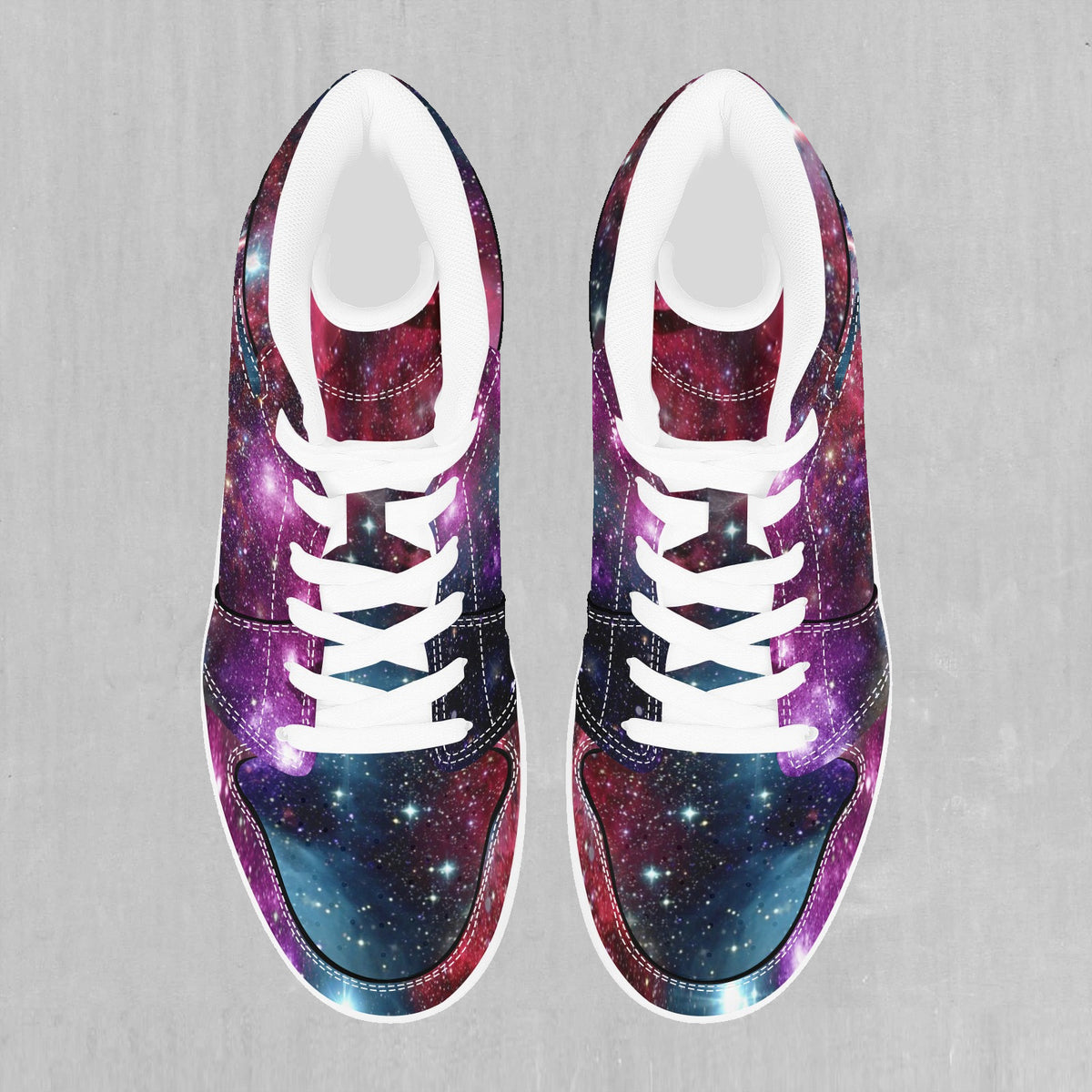Galaxies Collide High Top Sneakers
