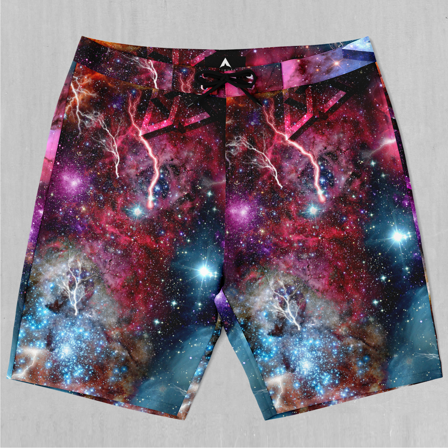Galaxies Collide Board Shorts