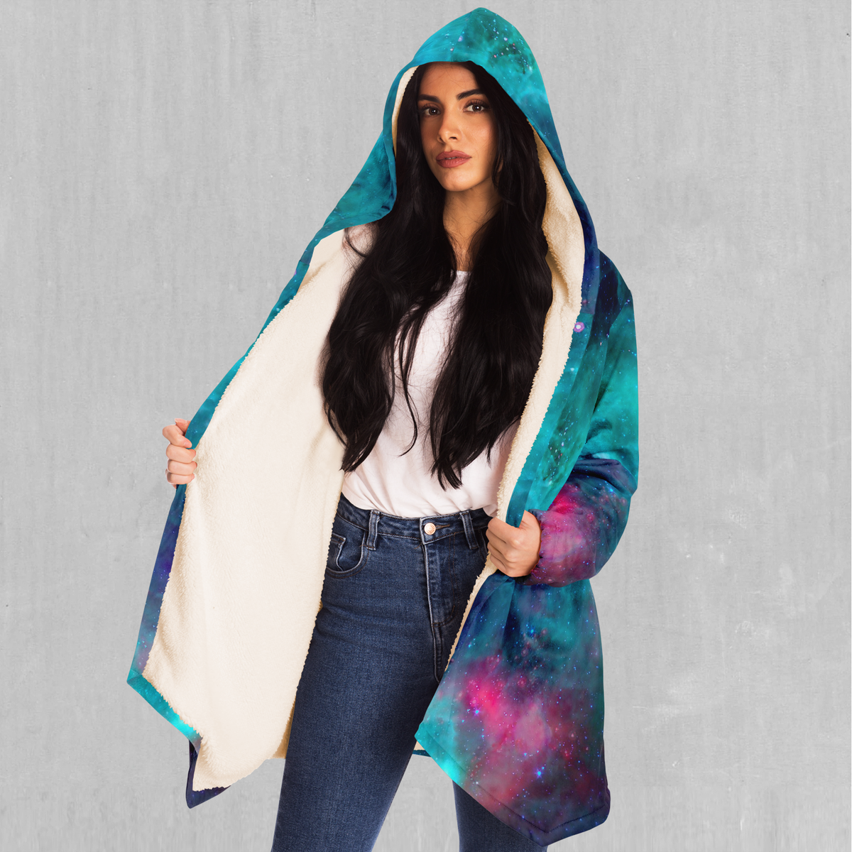 Galaxy Aurora Cloak - Azimuth Clothing