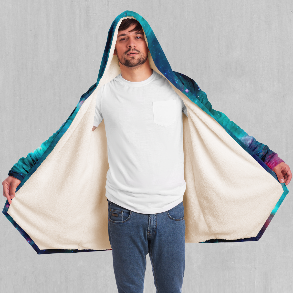 Galaxy Aurora Cloak - Azimuth Clothing