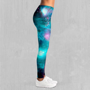 Galaxy Aurora Leggings - Azimuth Clothing