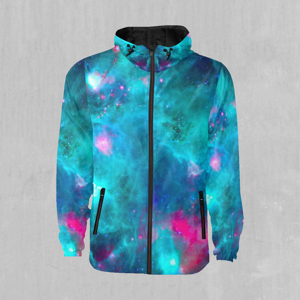 Galaxy Aurora Windbreaker