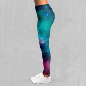 Galaxy Aurora Leggings - Azimuth Clothing