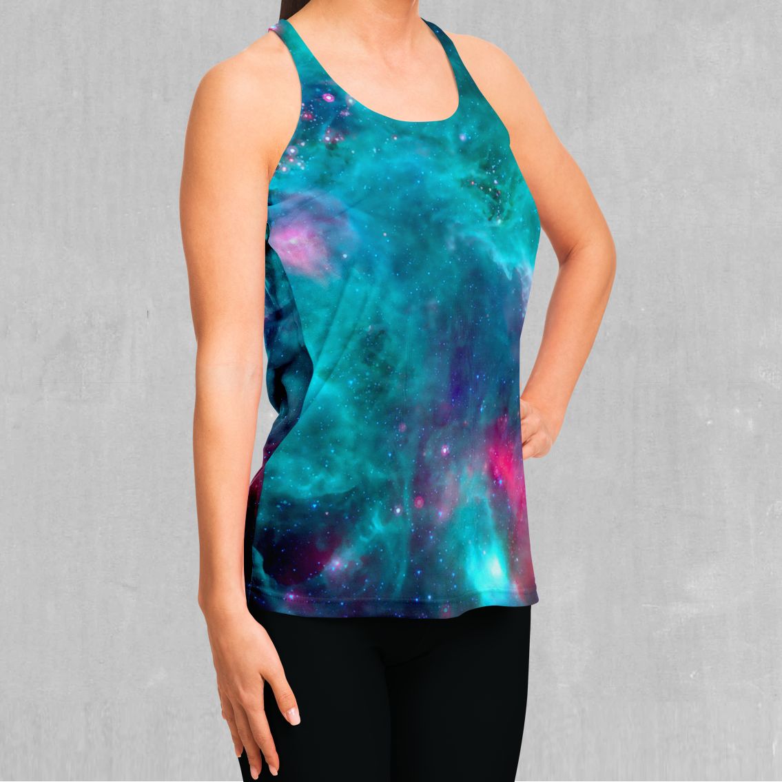 Galaxy Aurora Women's Tank Top