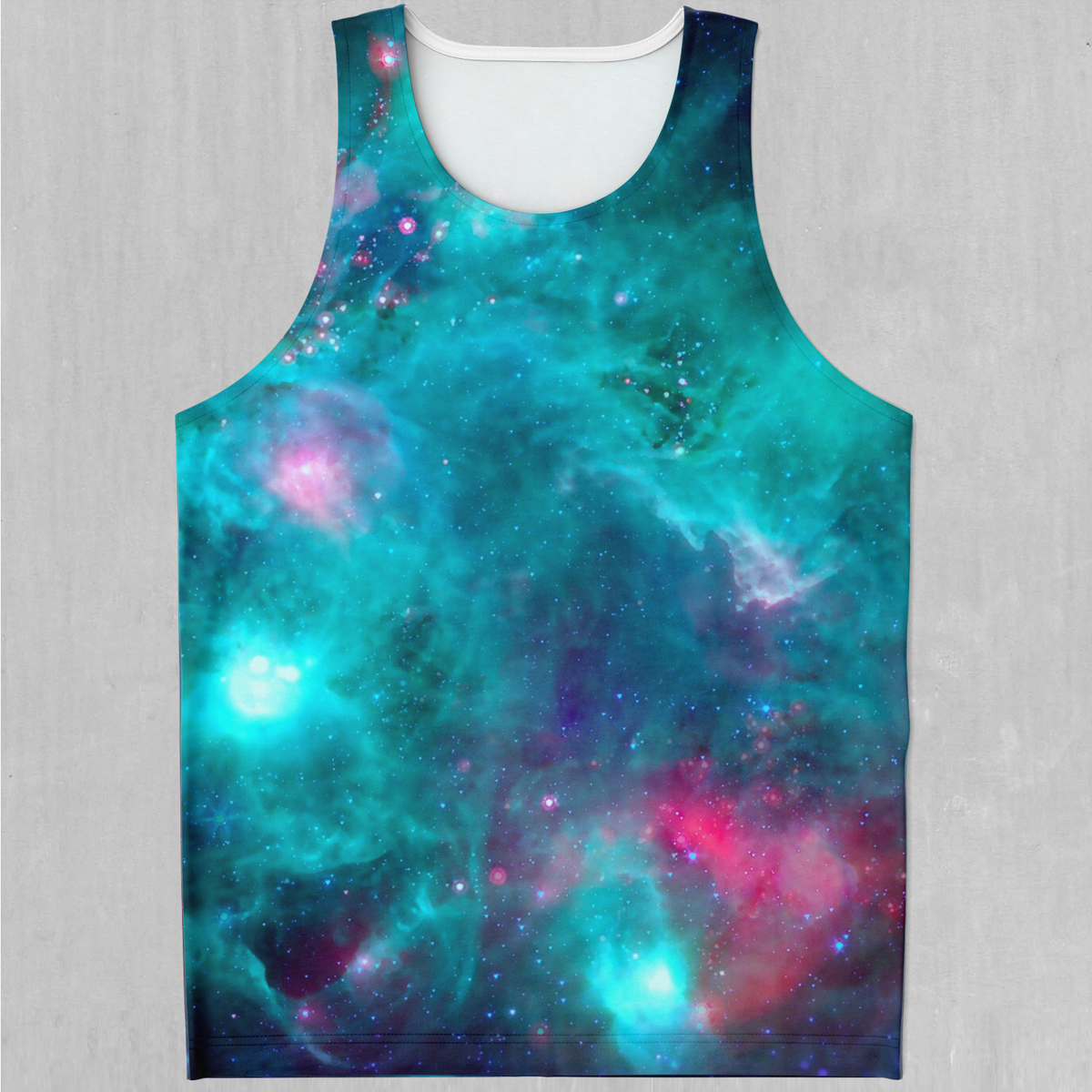 Galaxy Aurora Men's Tank Top - Azimuth Clothing