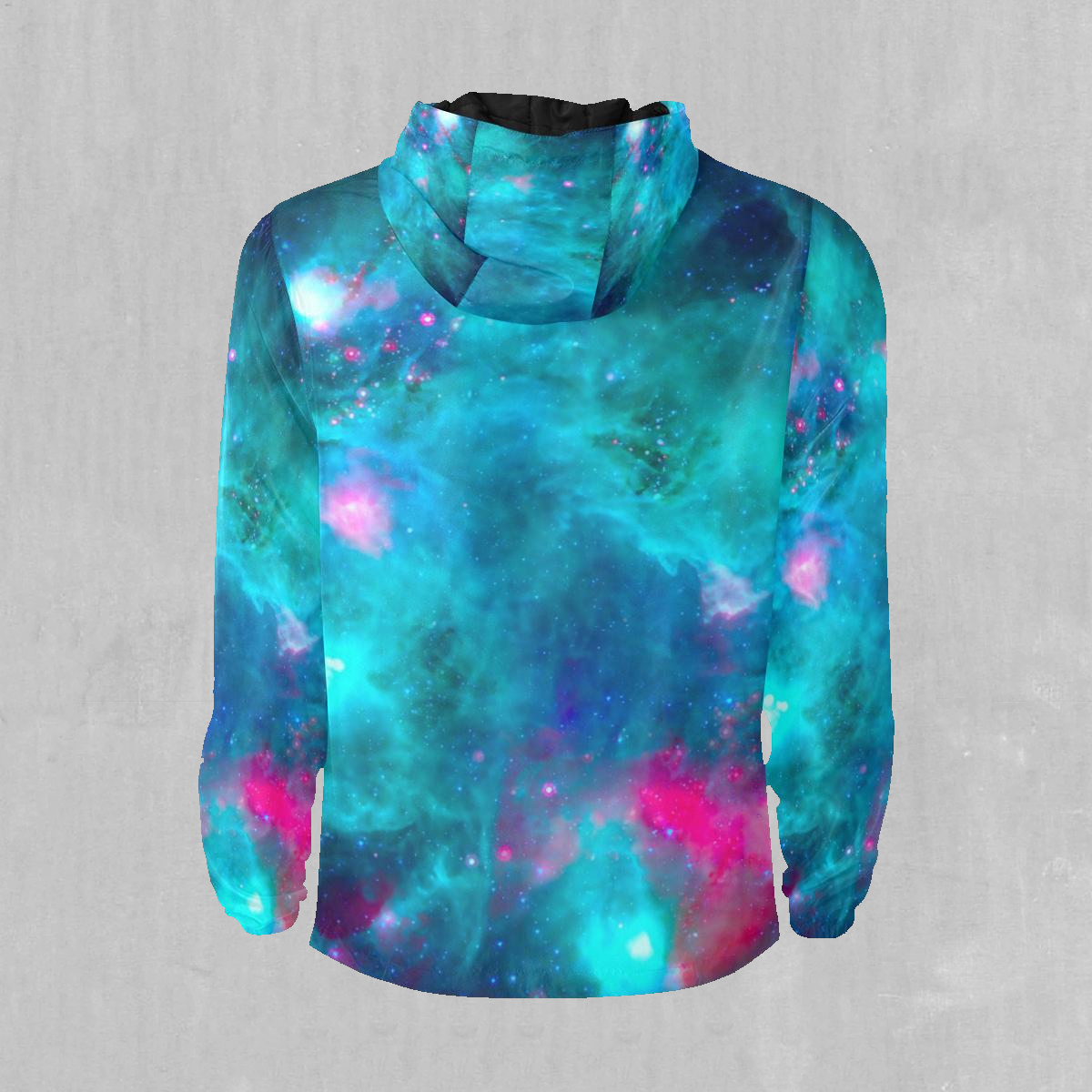 Galaxy Aurora Windbreaker