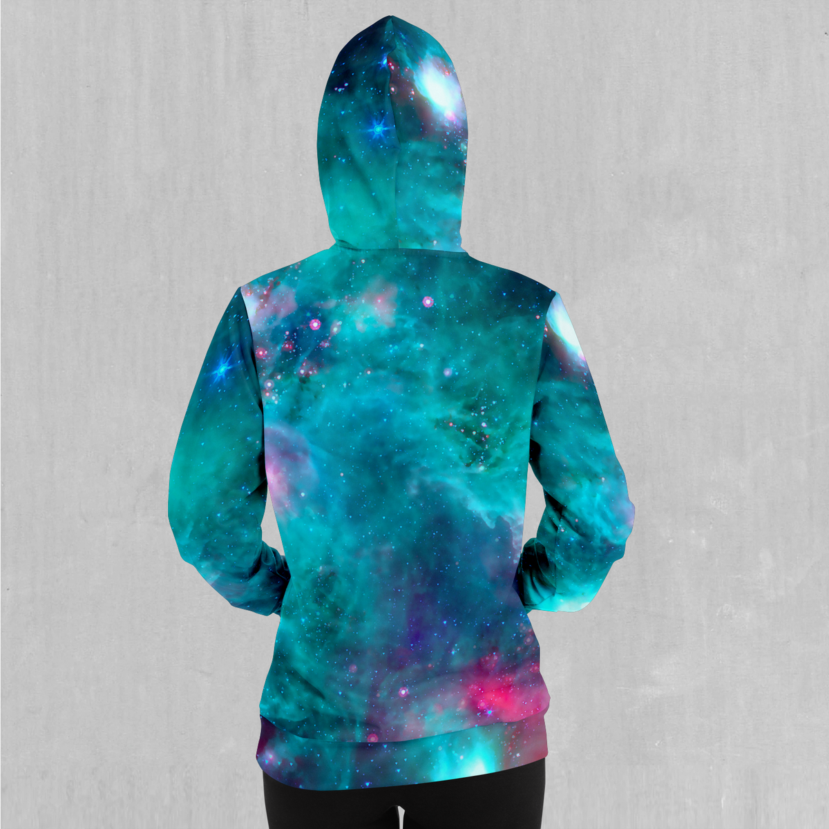 Galaxy Aurora Hoodie - Azimuth Clothing