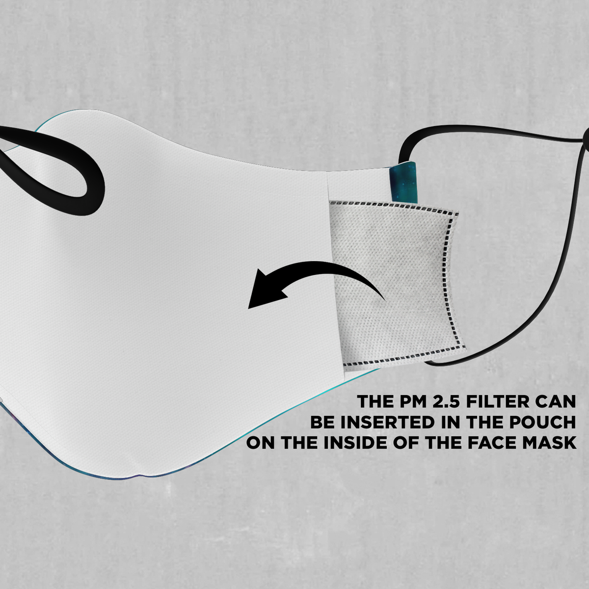 Galaxy Aurora Face Mask - Azimuth Clothing