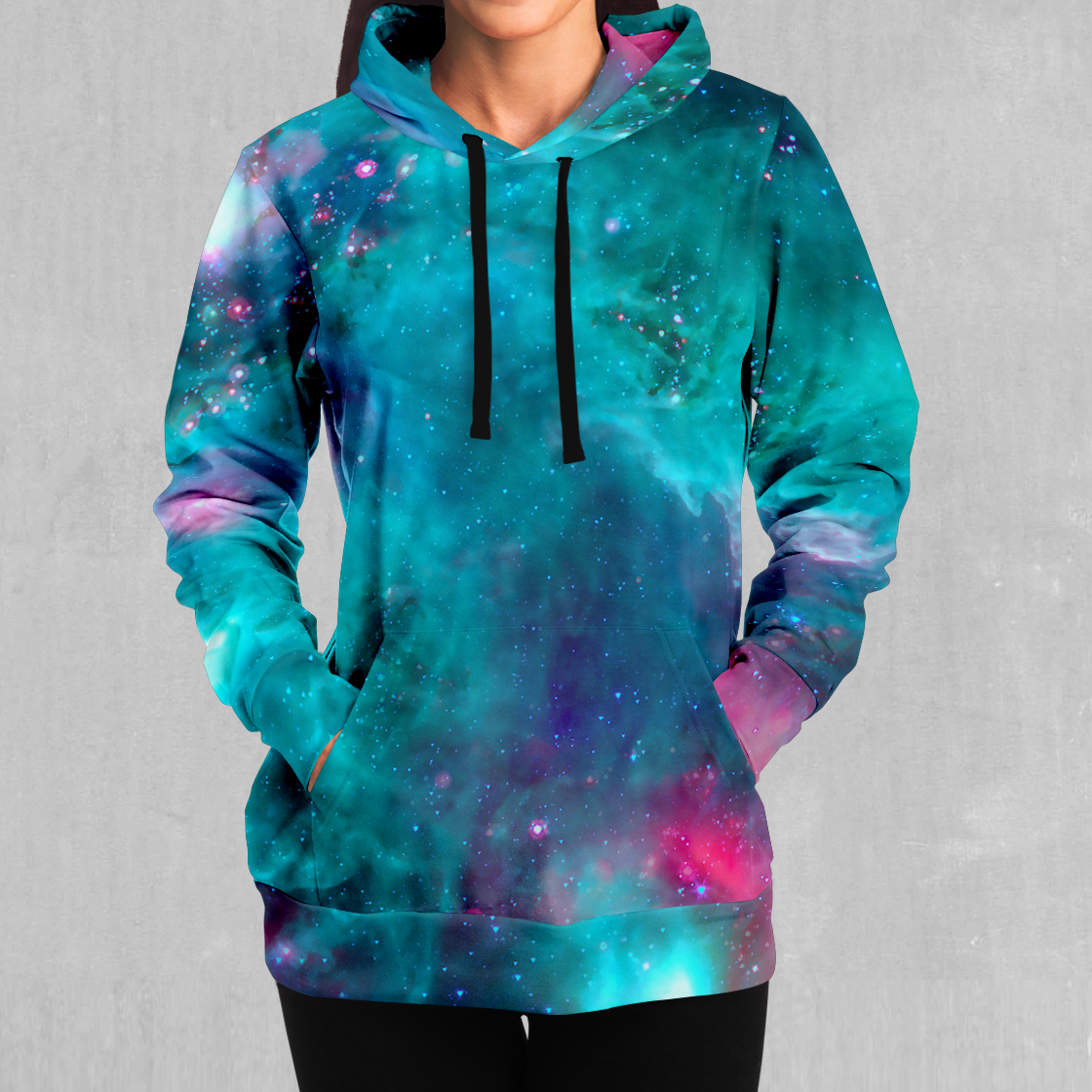 Galaxy Aurora Hoodie - Azimuth Clothing