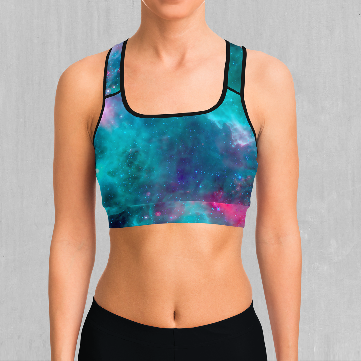 Galaxy Aurora Sports Bra