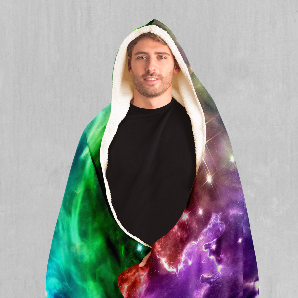 Galaxy Slam Hooded Blanket