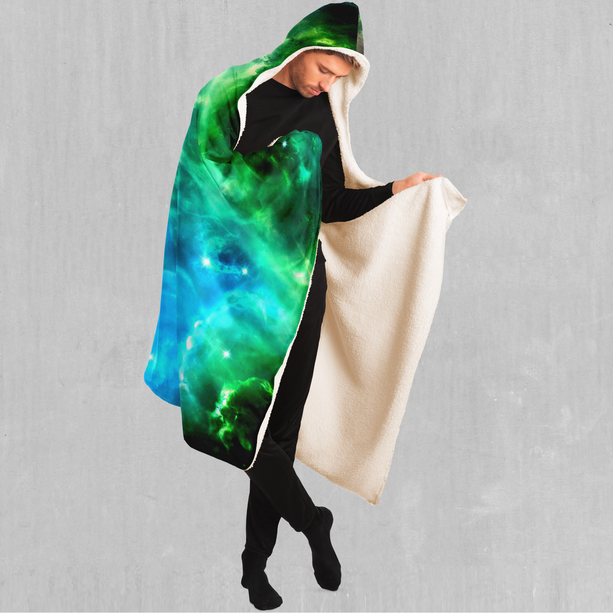 Galaxy Slam Hooded Blanket