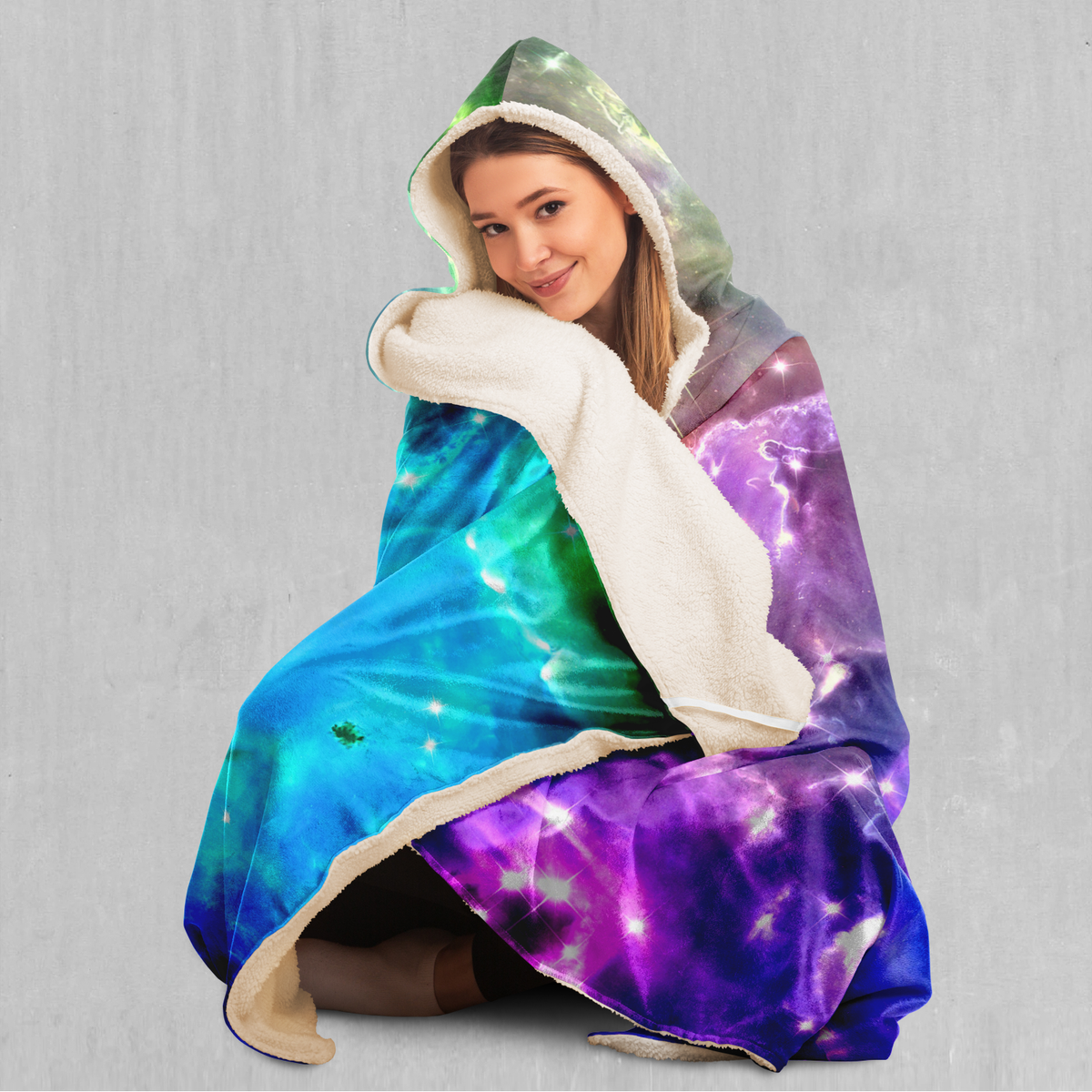 Galaxy Slam Hooded Blanket