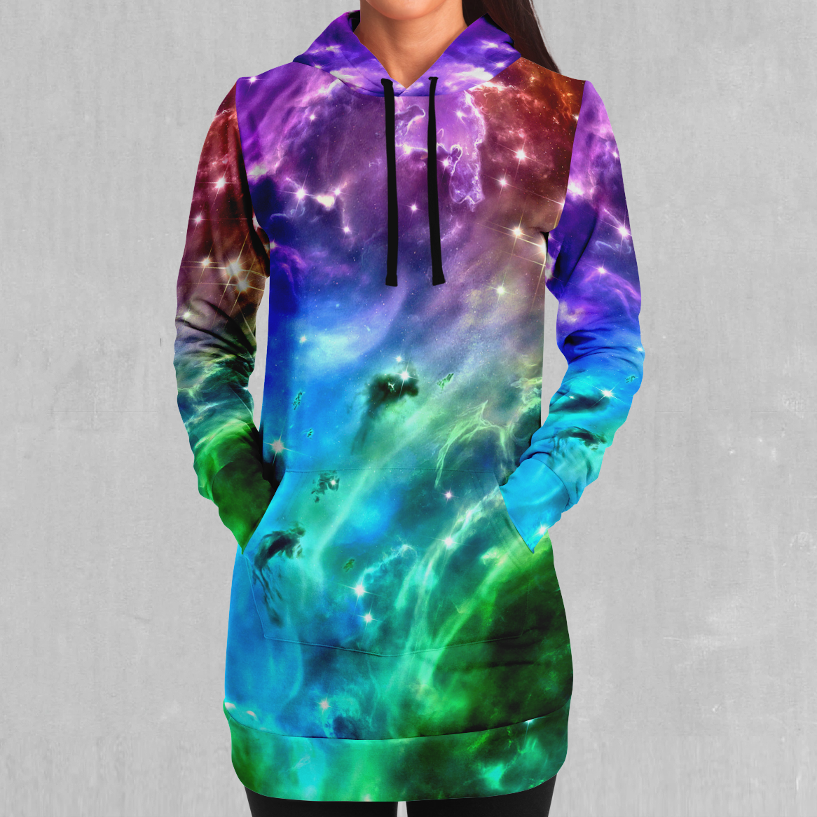 Galaxy Slam Hoodie Dress