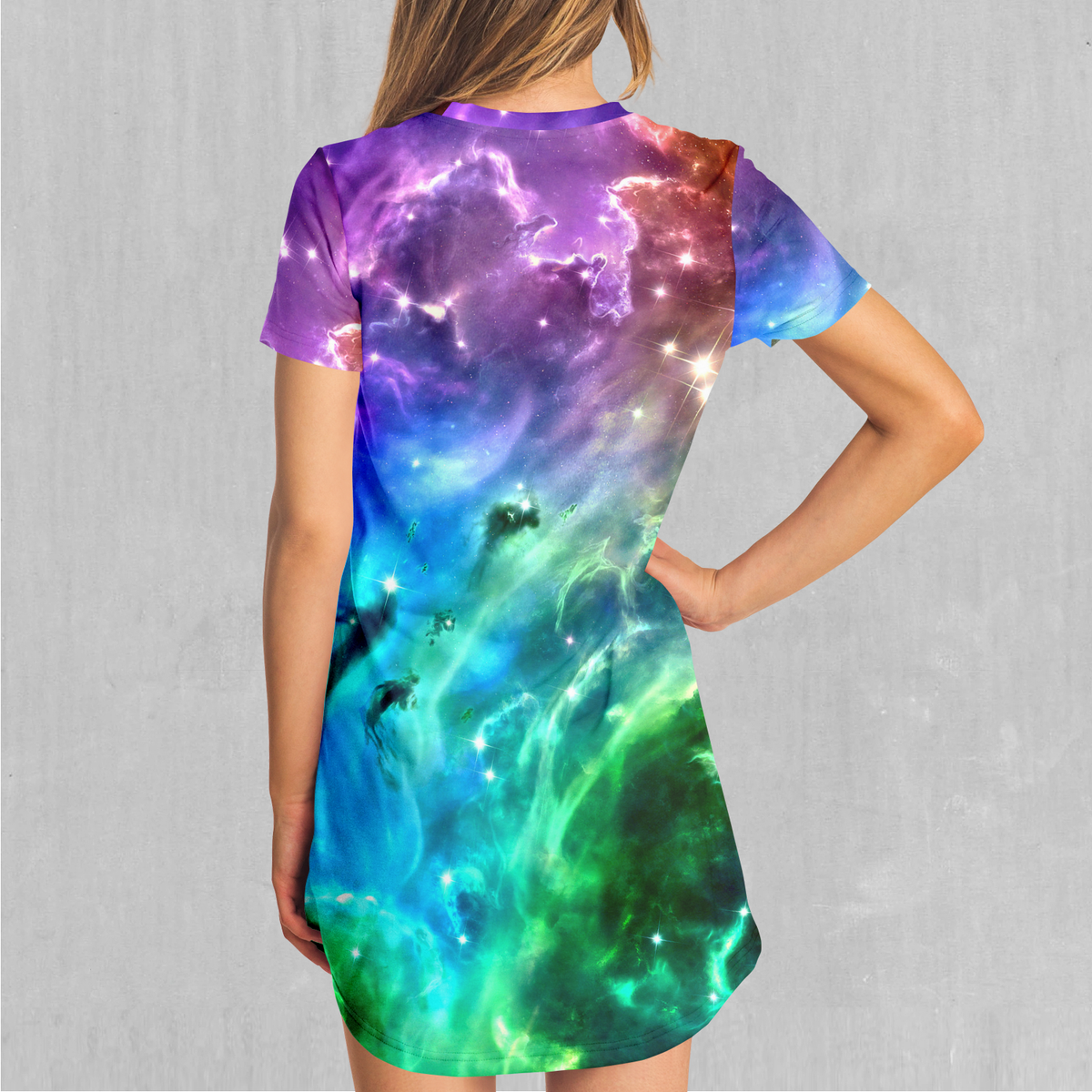 Galaxy Slam T-Shirt Dress