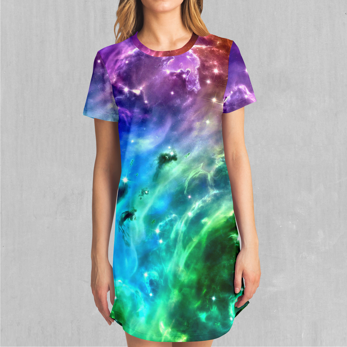 Galaxy Slam T-Shirt Dress