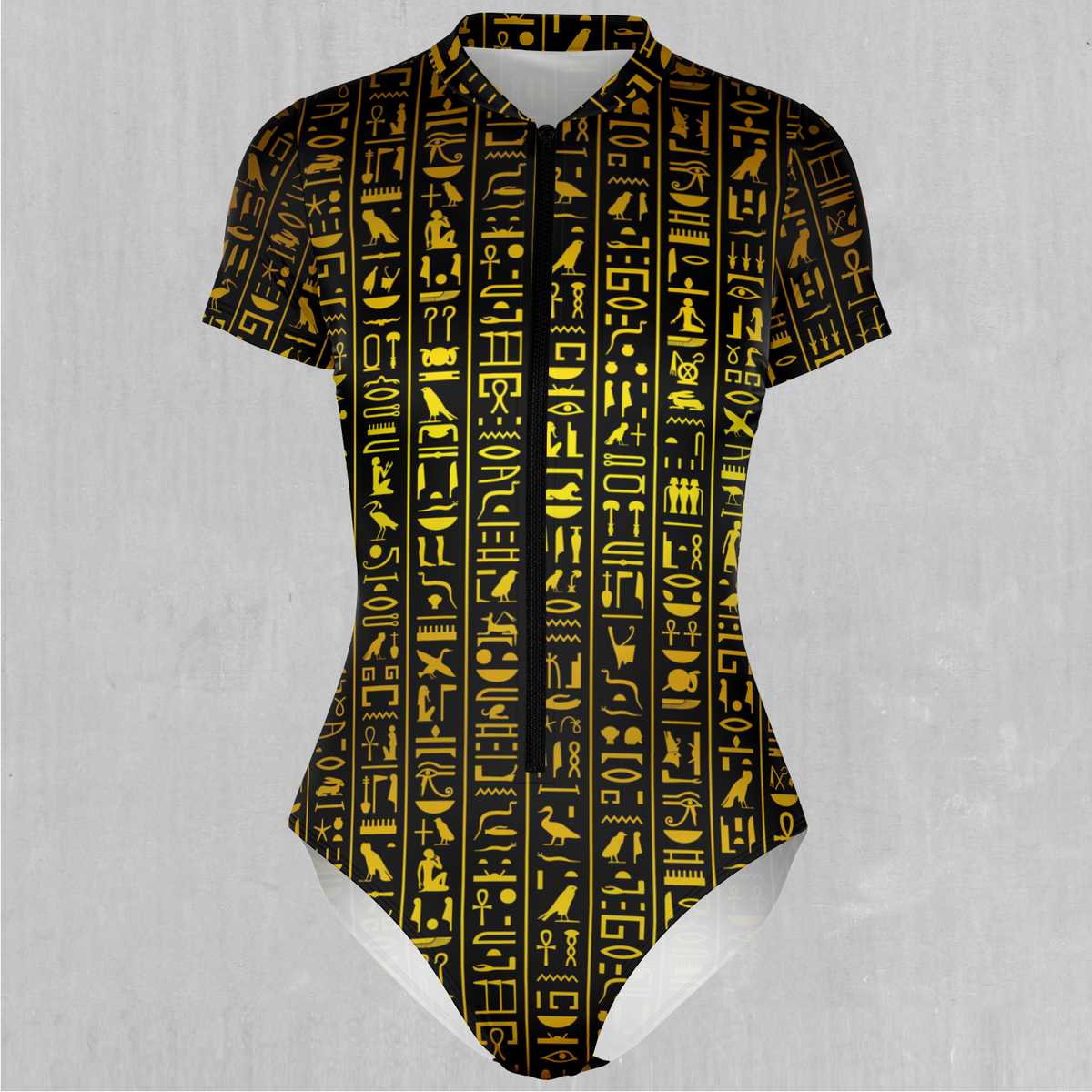 Hieroglyphics Short Sleeve Bodysuit