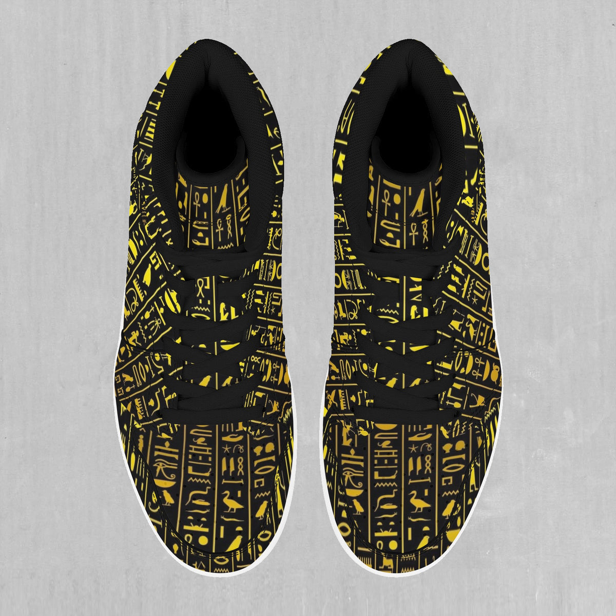 Hieroglyphics High Top Sneakers