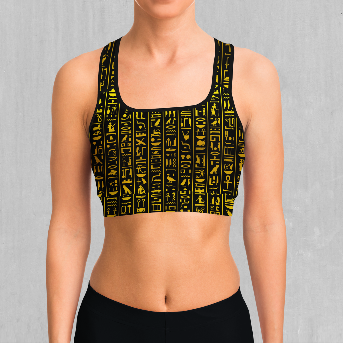 Hieroglyphics Sports Bra