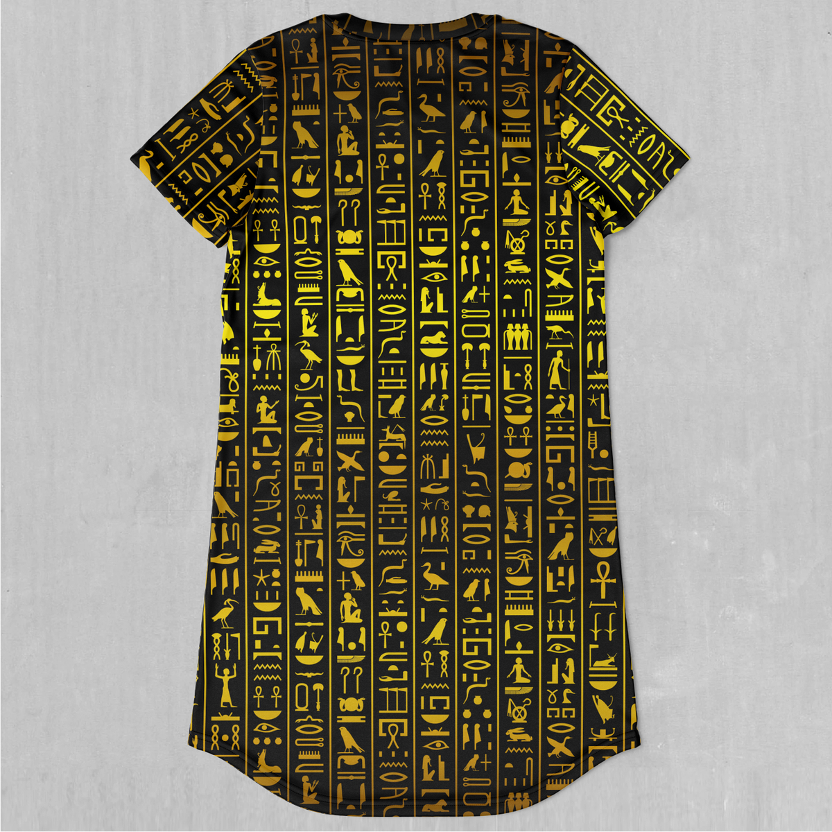 Hieroglyphics T-Shirt Dress