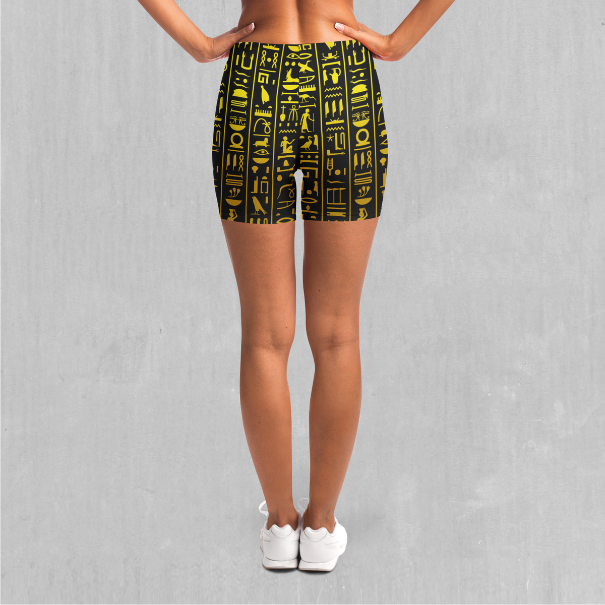 Hieroglyphics Yoga Shorts