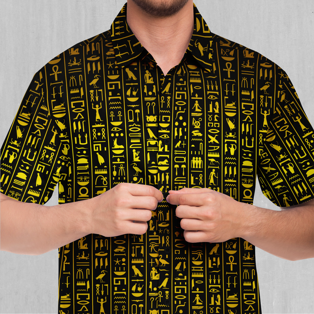 Hieroglyphics Button Down Shirt