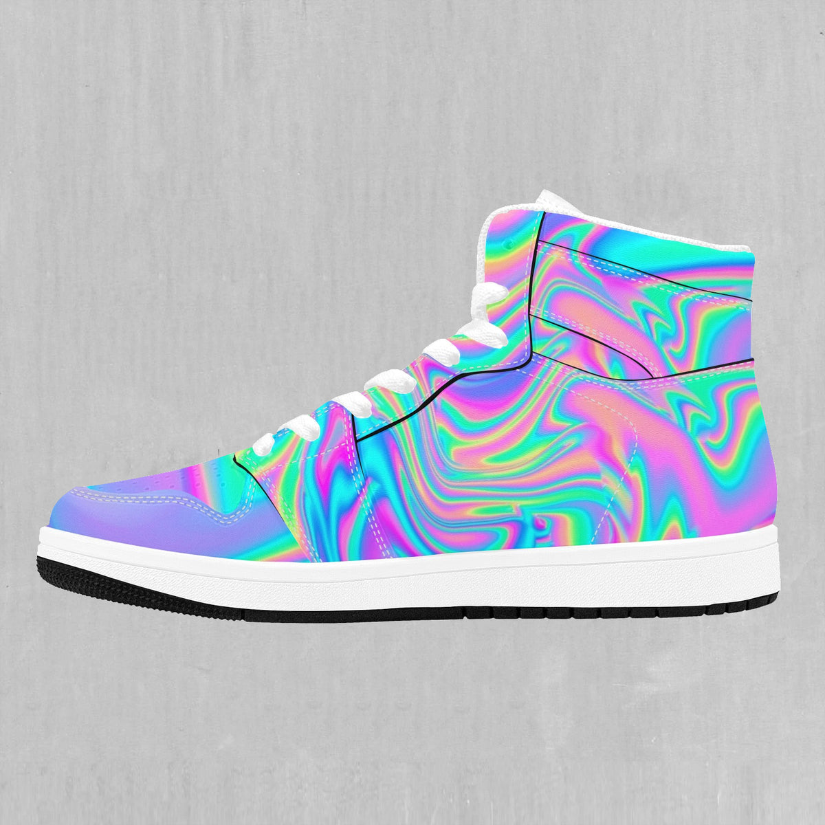 Holographic High Top Sneakers