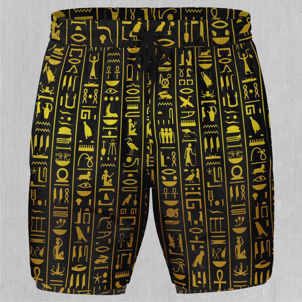 Hieroglyphics Men's 2 in 1 Shorts
