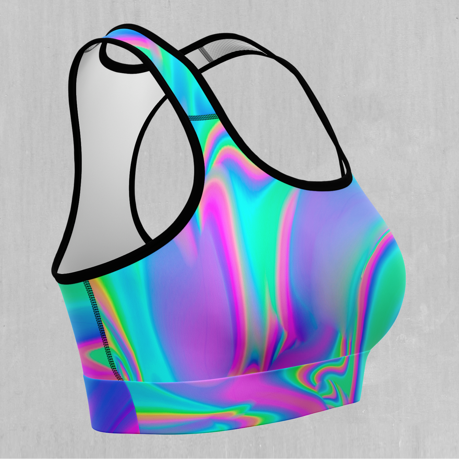 Holographic sports deals bra