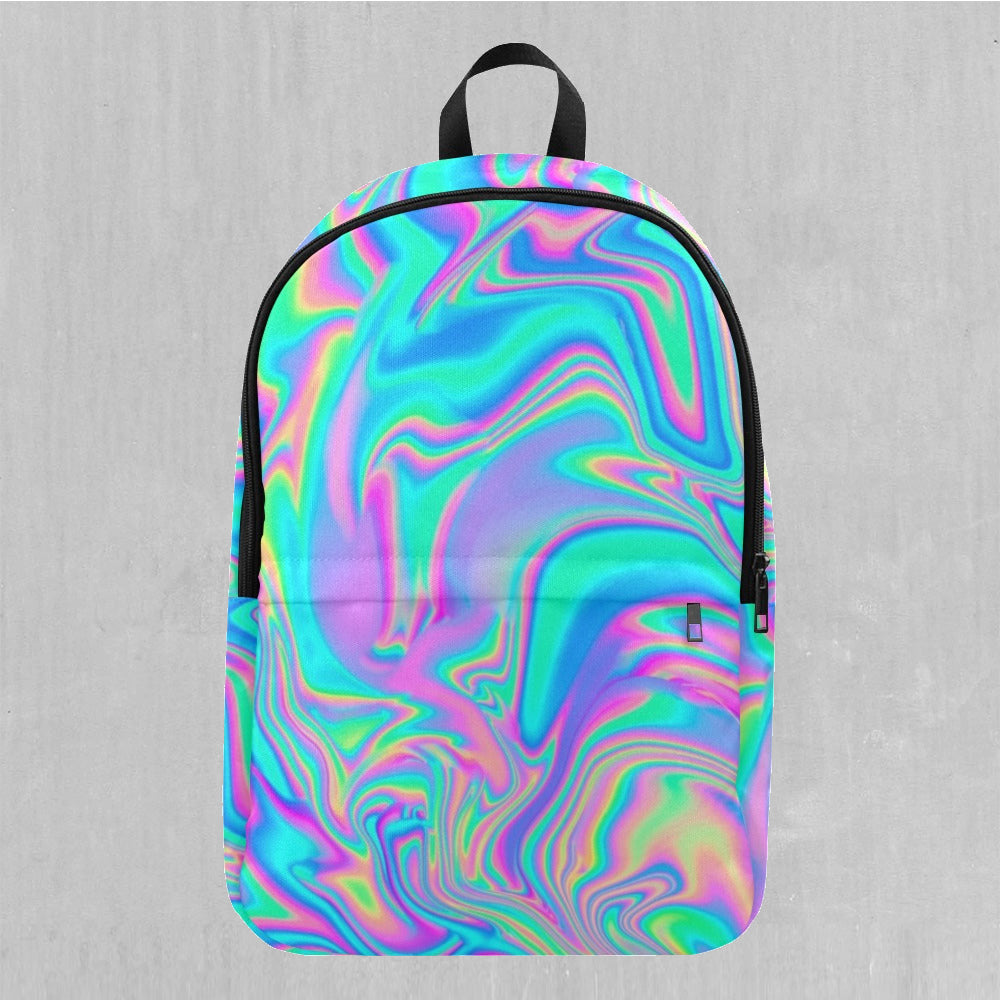 Holographic Adventure Backpack Festival Backpack Rave Backpack Azimuth Clothing